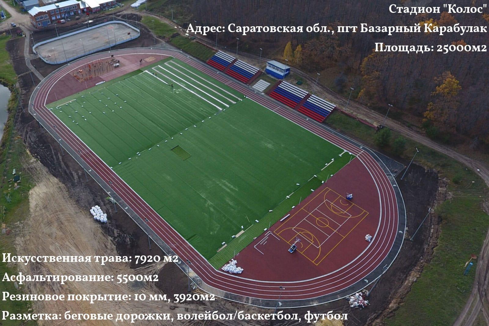Стадион «Колос» — до